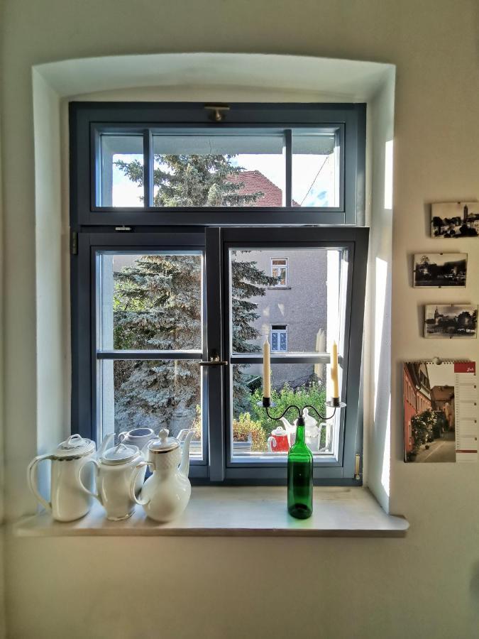 Charmantes Apartment Siebenschlaefer - Ferienwohnung Cafe 7 Weida Εξωτερικό φωτογραφία