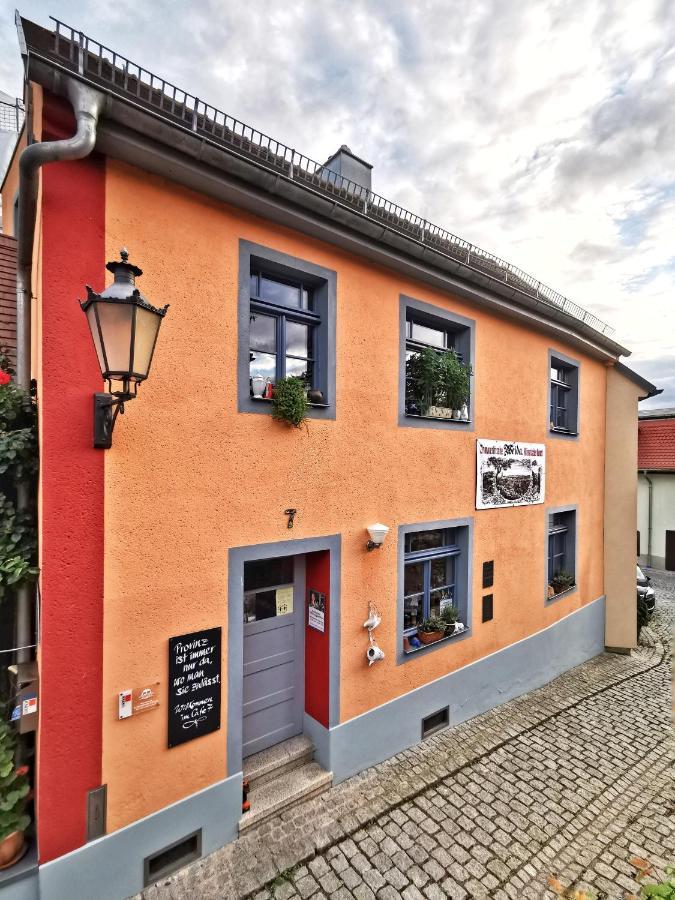 Charmantes Apartment Siebenschlaefer - Ferienwohnung Cafe 7 Weida Εξωτερικό φωτογραφία