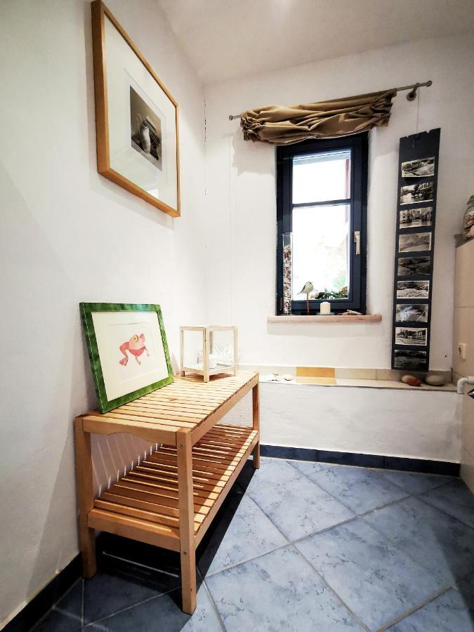 Charmantes Apartment Siebenschlaefer - Ferienwohnung Cafe 7 Weida Εξωτερικό φωτογραφία
